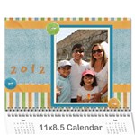 Calendario Jorge - Wall Calendar 11  x 8.5  (12-Months)