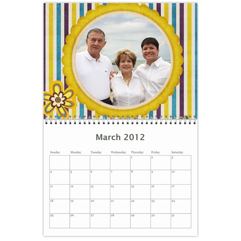 Calendario Jorge By Edna Mar 2012