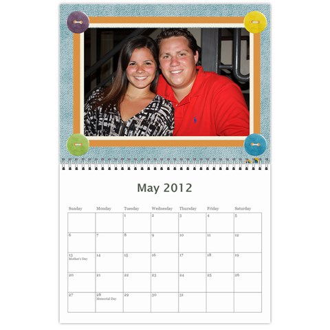 Calendario Dario By Edna May 2012