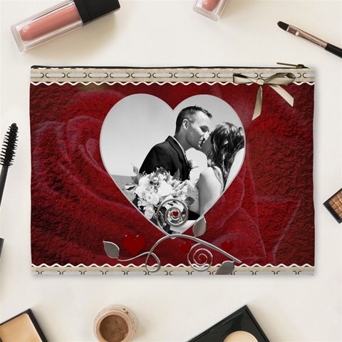 Simply Love Xl Cosmetic Bag By Lil Back