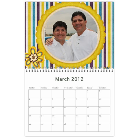 Calendario Jose By Edna Mar 2012