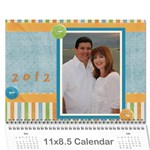 Calendario Luis - Wall Calendar 11  x 8.5  (12-Months)