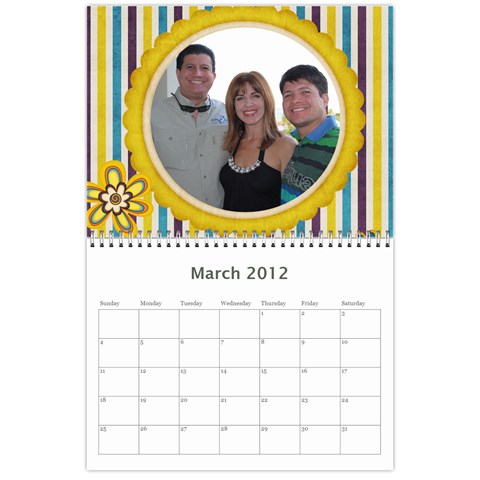 Calendario Luis By Edna Mar 2012