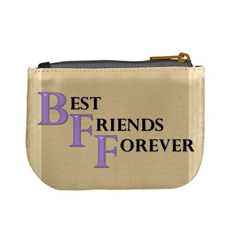 Best Friends Forever Mini Coin Purse By Lil Back