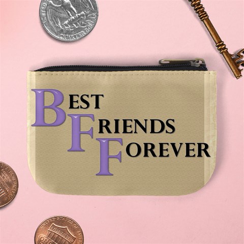 Best Friends Forever Mini Coin Purse By Lil Back