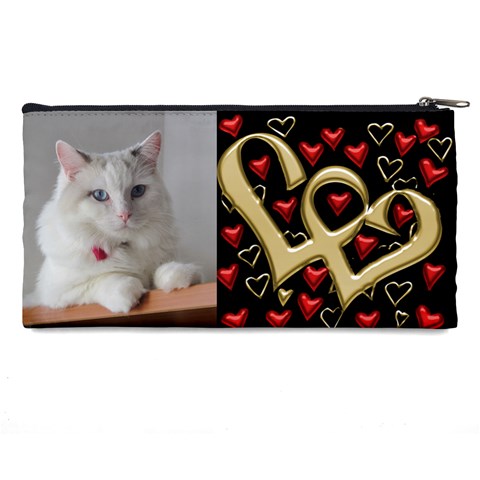 Hearts Pencil Case By Deborah Back