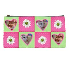 Pink and Green Pencil Case