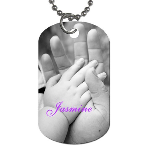 Jasmine Dog Tag By Gina Back