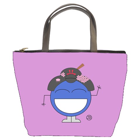 Geisha Bucket Bag By Giggles Corp Front