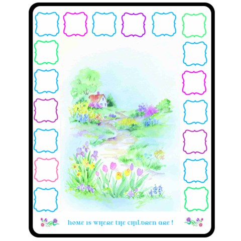 Family Blanket By Birkie 60 x50  Blanket Front
