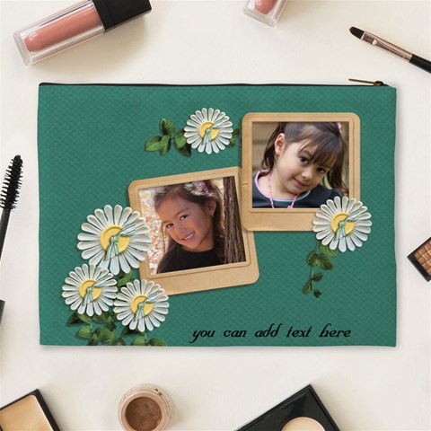 Xl Cosmetic Bag: Moments 2 By Jennyl Back