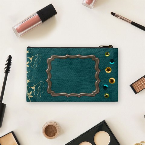 Small Cosmetic Bag By Kathi Bothwell Back