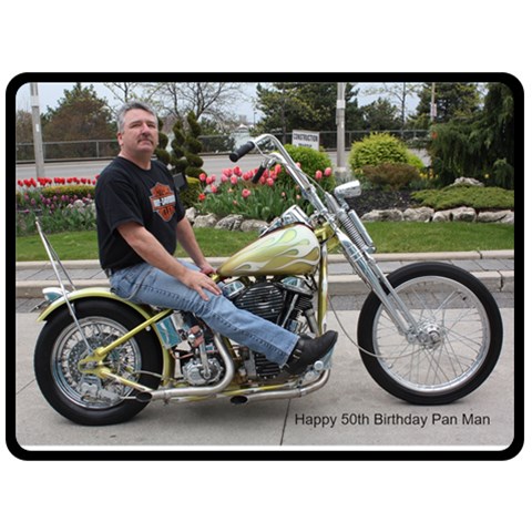 Dave By Pat 80 x60  Blanket Front