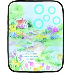 A house is not a home - Fleece Blanket (Mini)