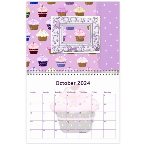 2024 Cupcake Calendar Starting In February By Claire Mcallen Oct 2024