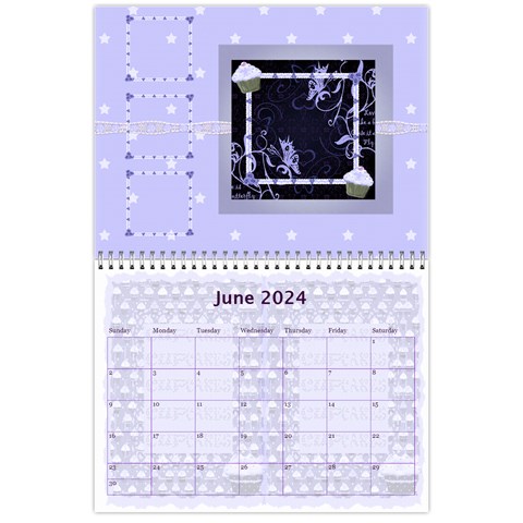2024 Cupcake Calendar Starting In February By Claire Mcallen Jun 2024