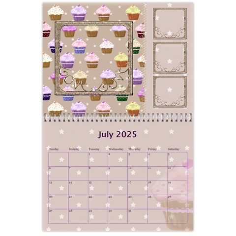 2024 Cupcake Calendar Starting In February By Claire Mcallen Jul 2024