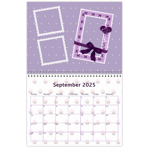 2025 Cupcake Calendar Starting In February By Claire Mcallen Sep 2025