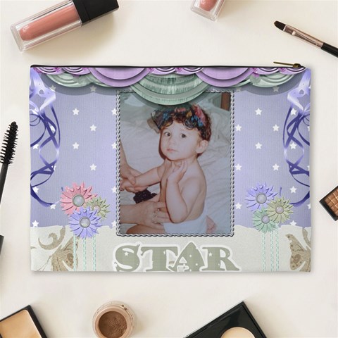 Little Star Cosmetic Bag Xl By Claire Mcallen Back