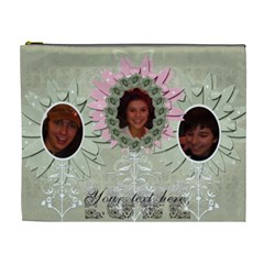 Flower garden cosmetic bag xl - Cosmetic Bag (XL)