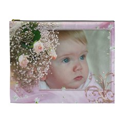 Hearts and Roses XL Cosmetic Bag - Cosmetic Bag (XL) Hearts and Roses XL Cosmetic Bag - Cosmetic Bag (XL)
