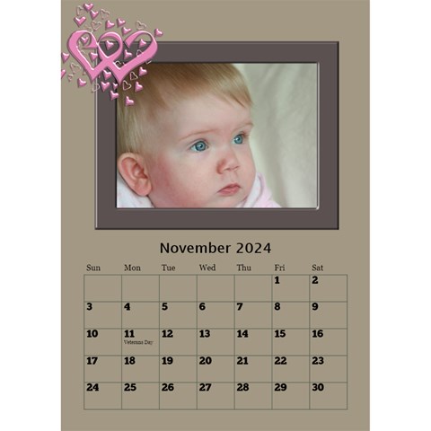 Our Love Calendar (any Year) By Deborah Nov 2024