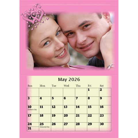 Our Love Calendar (any Year) By Deborah May 2026