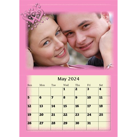 Our Love Calendar (any Year) By Deborah May 2024