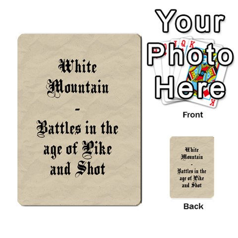 White Mountain Ecw Cards By Andrew Adey Back