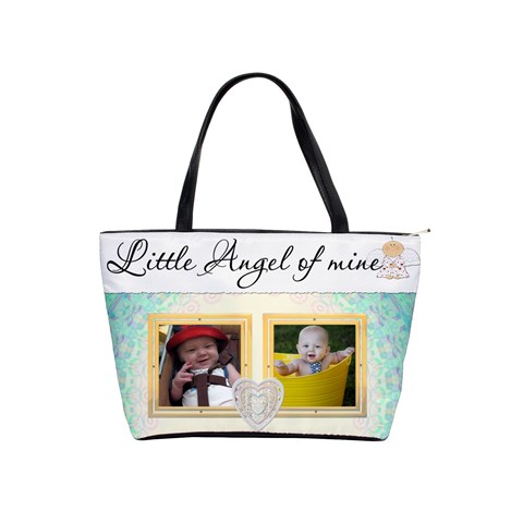 Little Angel Of Mine Classic Shoulder Handbag By Lil Front