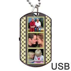 6 Frame Dog Tag Usb 2 (2 Sided)