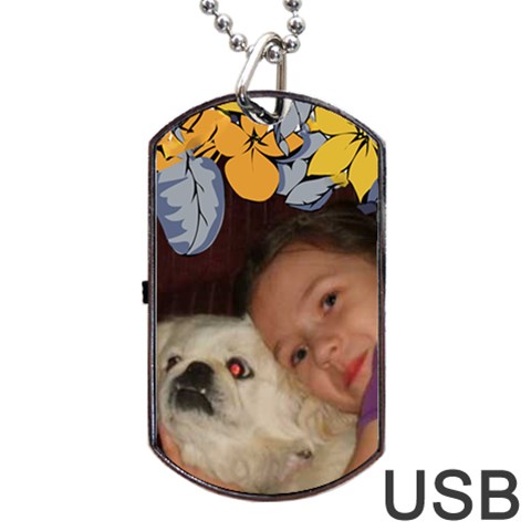 Flower Framed Usb Two Sides By Kim Blair Front