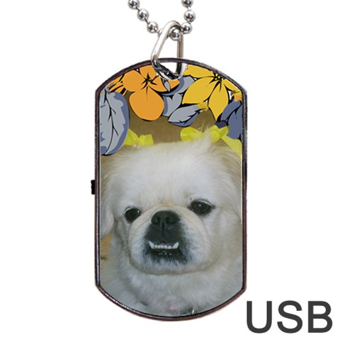 Flower Framed Usb Two Sides By Kim Blair Back