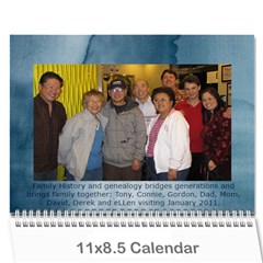 2012 Gee - Wall Calendar 11  x 8.5  (12-Months)