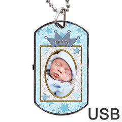 Little Prince Dog Tag USB Flash (2 Sides) - Dog Tag USB Flash (Two Sides)