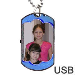 Blue Wave Dog Tqag Usb Flash