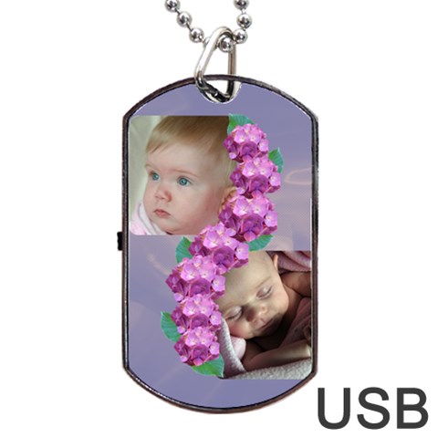 Precious Dog Tag Usb (2 Sided) By Deborah Back