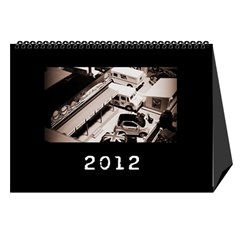 train calendar - Desktop Calendar 8.5  x 6 