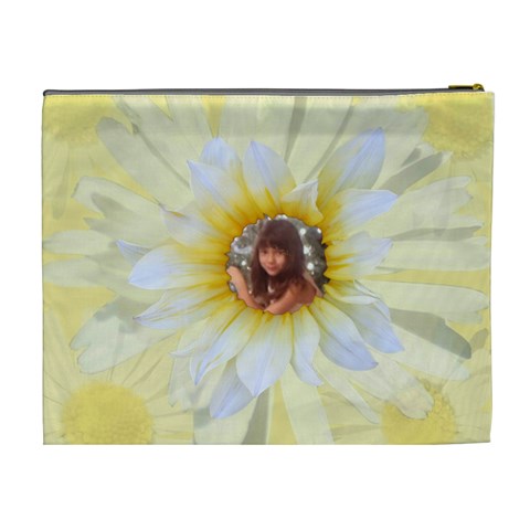 Daisy Xl Cosmetic Bag By Kim Blair Back