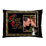Love you (2 sided) Pillow Case - Pillow Case (Two Sides)