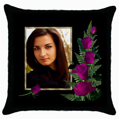 Just Perfect Throw Cushion By Deborah Front