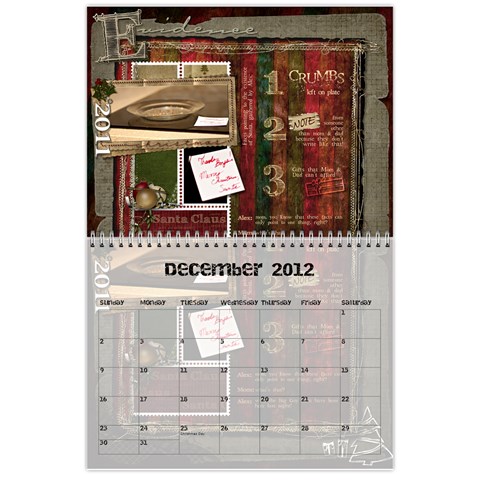 2012 Calendar By Carola Tolleson Dec 2012