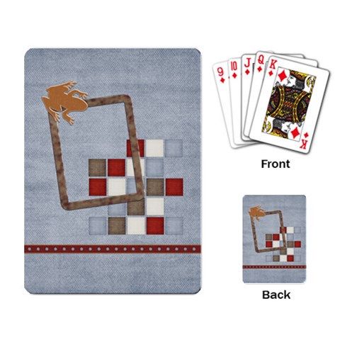 Junior Playing Cards By Lisa Minor Back