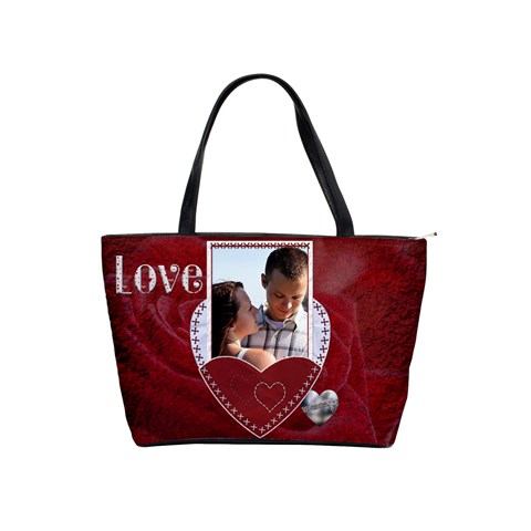 Love Forever Classic Shoulder Handbag By Lil Front