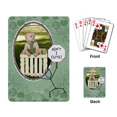 Ain t I Cute Playing Cards - Playing Cards Single Design (Rectangle)