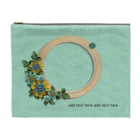 Xl Cosmetic Bag: Moments 4 By Jennyl Front