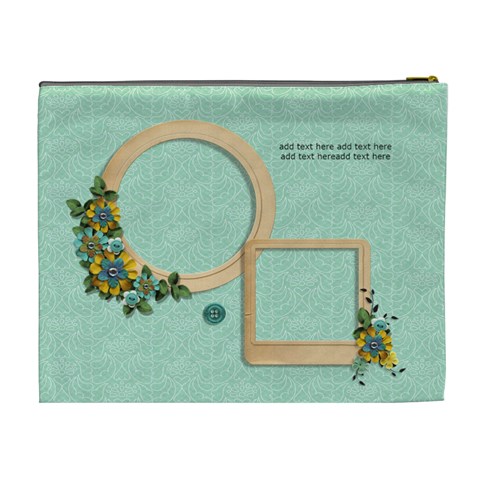 Xl Cosmetic Bag: Moments 4 By Jennyl Back