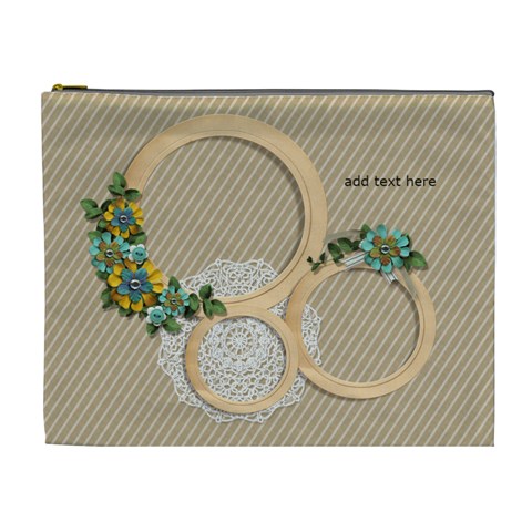 Xl Cosmetic Bag: Moments 6 By Jennyl Front