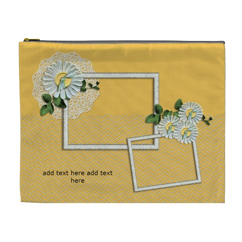 Xl Cosmetic Bag: Moments 9 By Jennyl Front