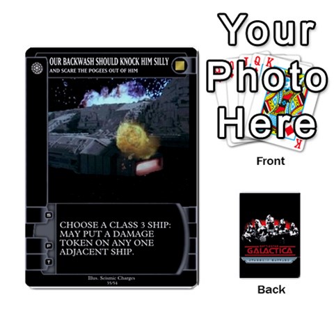 Bsg Ssb Command Cards By Michael Front - Heart4